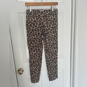 Cheetah print H&M women’s pants